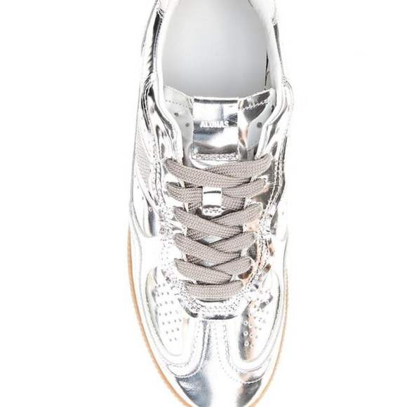 ALOHAS
Tb.490 Rife Metallic Leather Lace Up Sneakers - Picture 3 of 11
